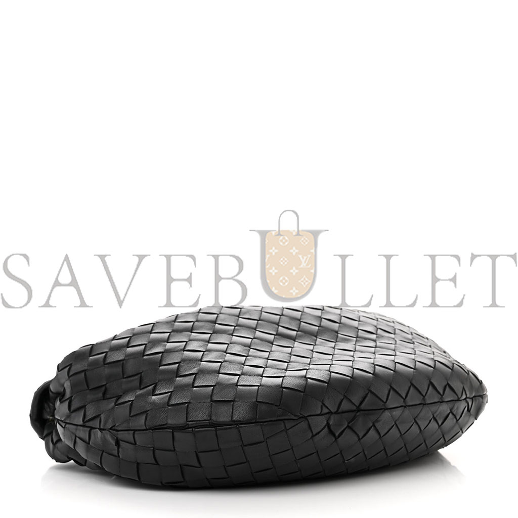 BOTTEGA VENETA NAPPA INTRECCIATO TEEN JODIE HOBO BLACK (37*25*8cm) BOTTEGA VENETA NAPPA INTRECCIATO TEEN JODIE HOBO BLACK (37*25*8cm)